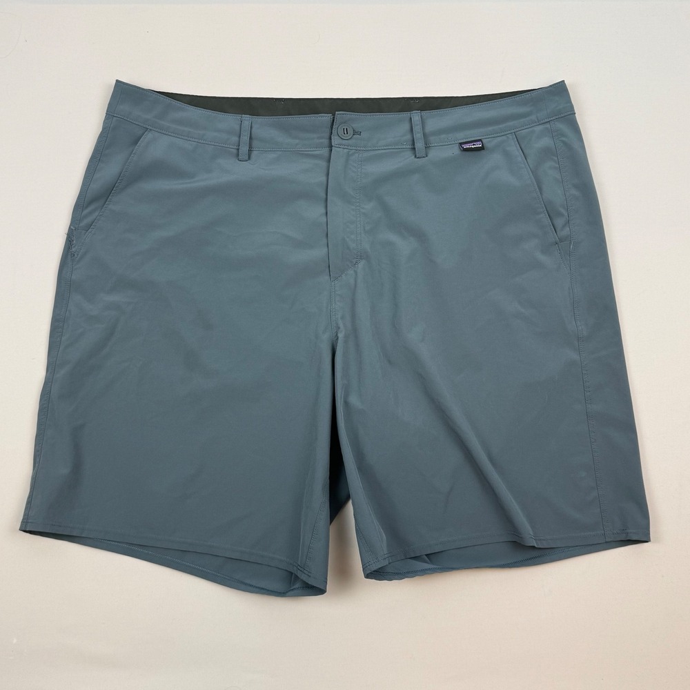 Patagonia Hydro Series Boardshorts Men Size 38 Blue Water Repellent